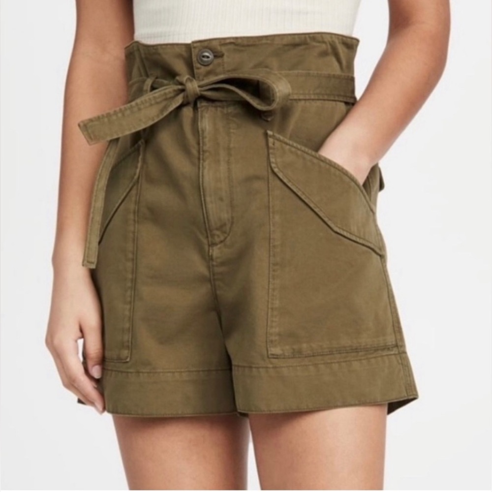 RAG & BONE | NWT High-Rise Dark Olive Shorts